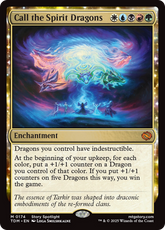 Convocar os Dragões Espíritos / Call the Spirit Dragons - Magic: The Gathering - MoxLand